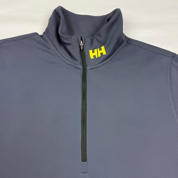 Helly Hansen Navy Blue Quarter-Zip Sweatshirt - Picture 4 of 7